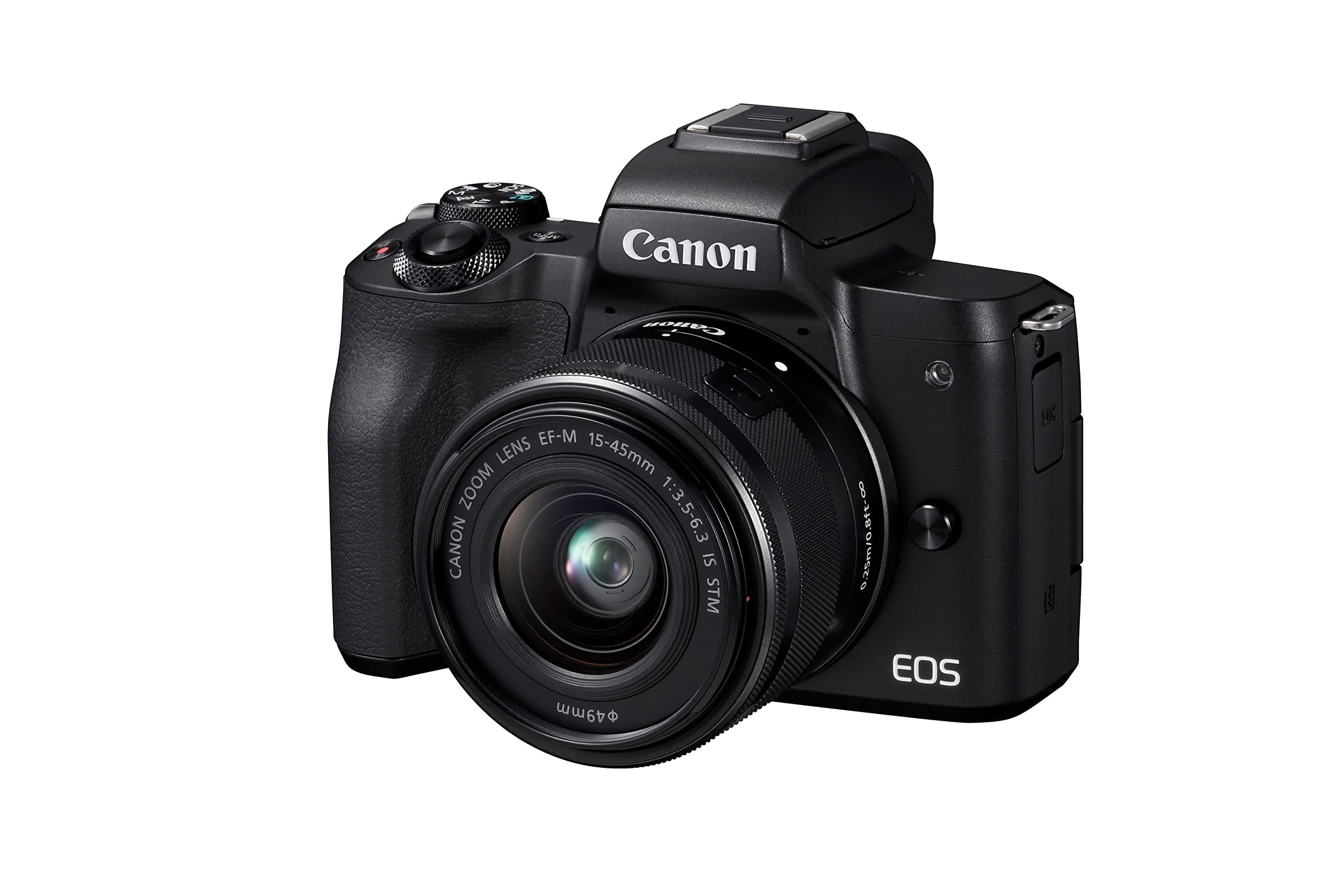 Canon EOS M50 with EF-M 15-45mm Lens