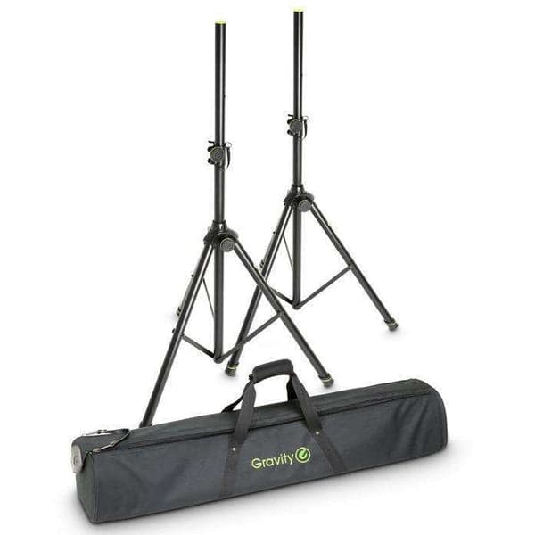 Gravity GSS5211BSET1 Speaker Stand Pair with Carry Bag