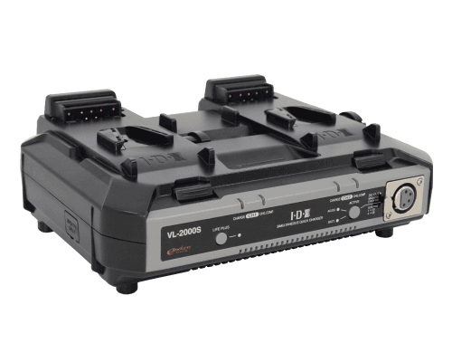 IDX VL-2000S Simultaneous 2-Channel V-Mount Charger