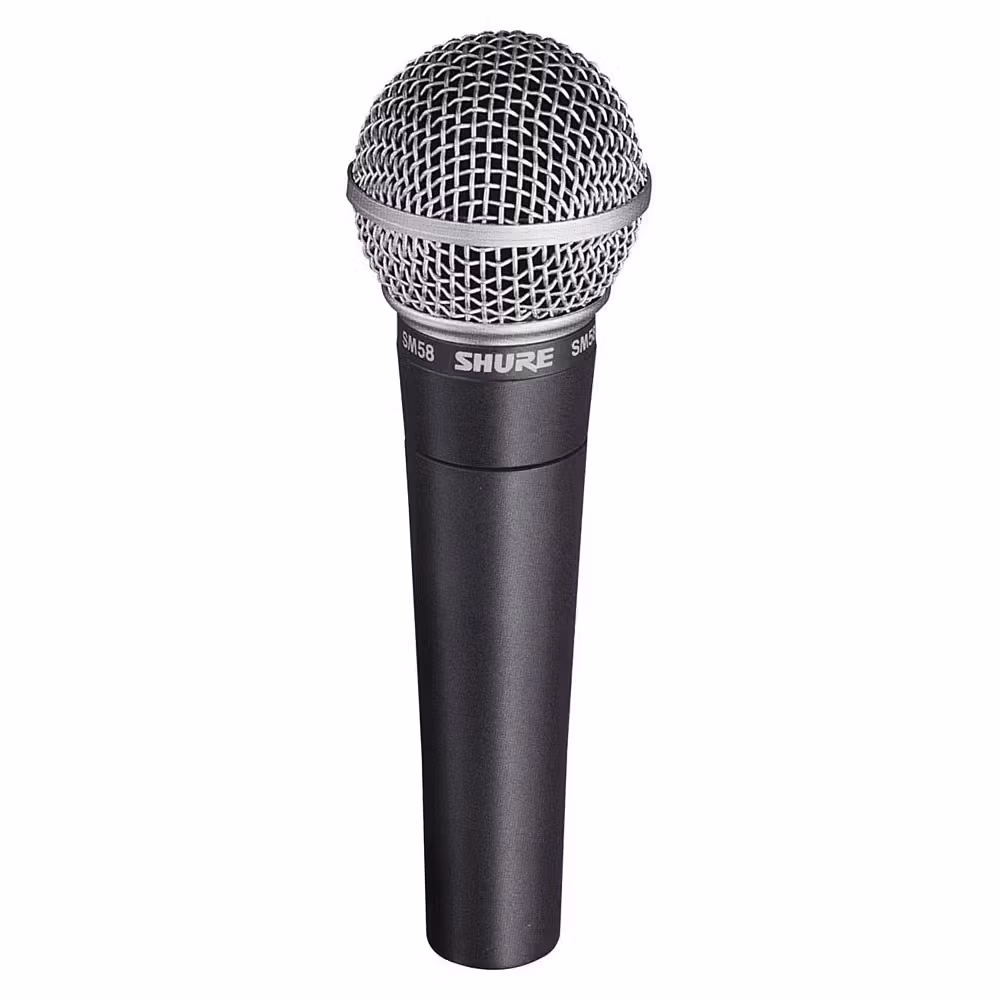 Shure SM58 Vocal Cardioid Dynamic Microphone